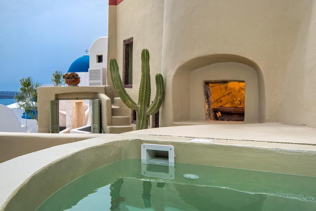 Ferienwohnung Opsis Cave House Ia Exterior foto