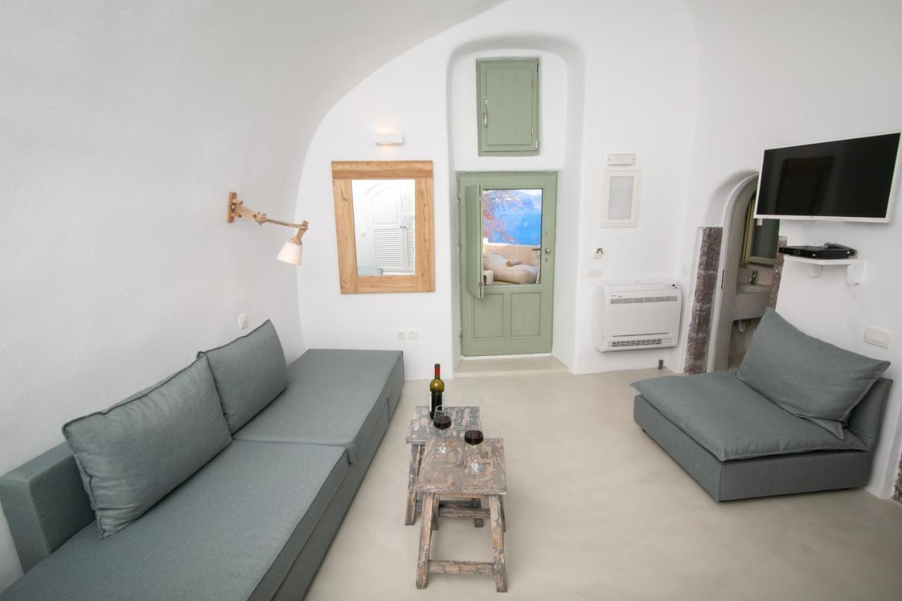 Ferienwohnung Opsis Cave House Ia Exterior foto