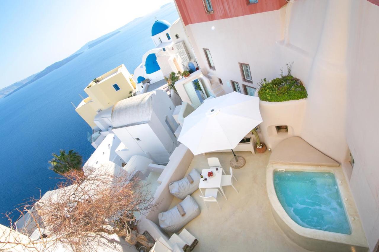 Ferienwohnung Opsis Cave House Ia Exterior foto