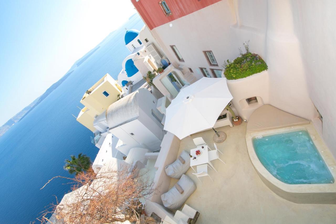 Ferienwohnung Opsis Cave House Ia Exterior foto